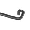TWILIGHT CURTAIN ROD MAT BLACK 76-213CM