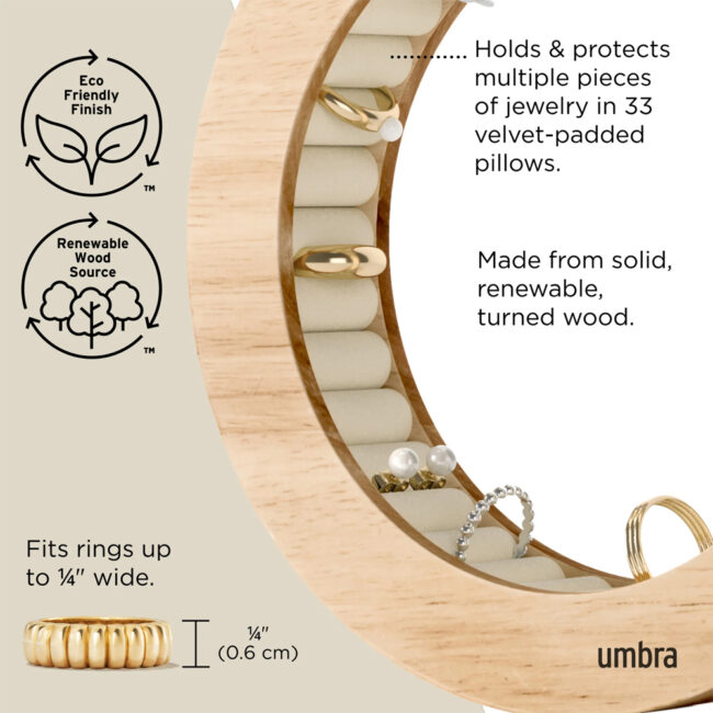 FERRIS JEWELRY ORGANIZER NATURAL - Image 3