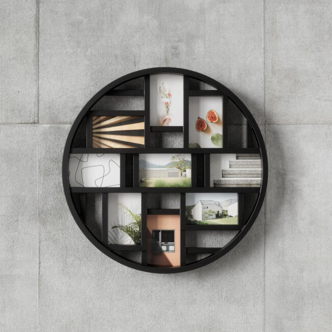LUNA WALL MULTI-PICTURE FRAME BLACK - Image 3