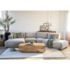 ELISE LEFT SIDE TRENZA TAUPE 326X152CM - Image 3