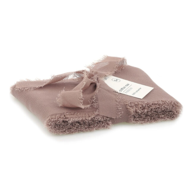 CHIFFON RAW RIBBON 5MX40MM - Image 3