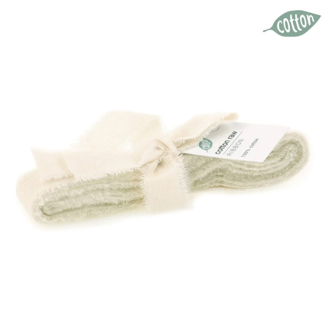 COTTON RAW RIBBON 5MX15MM - Image 7