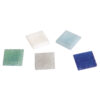 MOSAIC STONES BLUE SHADES 1KG 2X2CM 350PCS