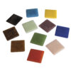 MOSAIC STONES MIXED COLOURS 1KG 2X2CM 350PCS