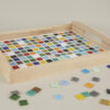 MOSAIC STONES MIXED COLOURS 1KG 2X2CM 350PCS - Image 2