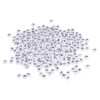 PLASTIC BEADS NUMBERS WHITE 6MM 40G - Image 3