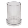 CANDLE SHAPED MOULD CYLINDRIC FLAT 7CM