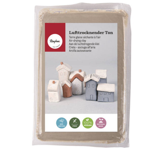 AIR-DRYING CLAY WHITE 1KG