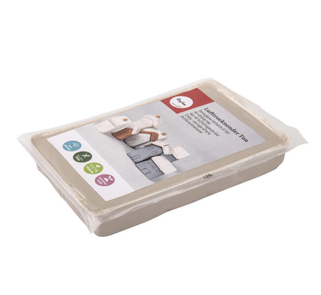AIR-DRYING CLAY WHITE 1KG - Image 4