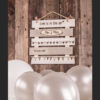 WOOD SLATTED FRAME NATURAL HANG 30,5X31,6X1,5CM - Image 2