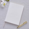 WEDDING PLANNER WHITE WITH RIBBON 49 PAGES 22XW15X1CM - Image 2