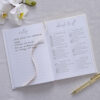 WEDDING PLANNER WHITE WITH RIBBON 49 PAGES 22XW15X1CM - Image 3
