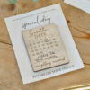 SAVE THE DATE WOODEN MAGNETS 8X6CM 10PCS - Image 2