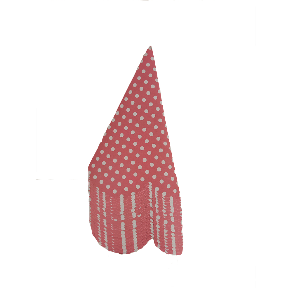 PAPER CONE PINK POUA 180GR 20PCS