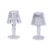 MINI PLASTIC LAMP MARYL ASSORTED 2 MODELS 7X12CM