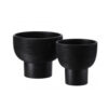 SET OF 2 CERAMIC VASES BREM ASSORTED 4 COLORS 25X21,5CM - Image 4