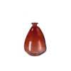 GLASS VASE ASSORTED 3 COLORS 13,5X10,5CM - Image 2