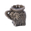 CERAMIC OIL BURNER ELEPHANT ASSORTED 3 COLORS 10.5X6.5X9CM - Image 3