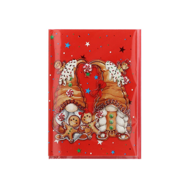 XMAS GREETING CARDS ASSORTED 6 DESIGNS 12X17CM - Image 3