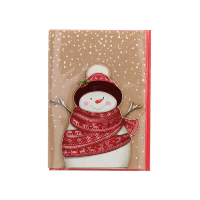 XMAS GREETING CARDS ASSORTED 6 DESIGNS 12X17CM - Image 6