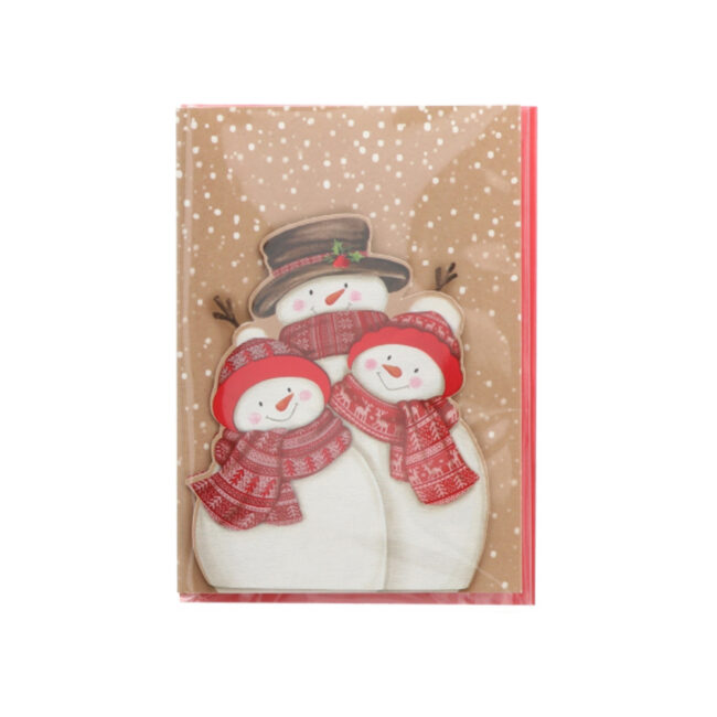 XMAS GREETING CARDS ASSORTED 6 DESIGNS 12X17CM - Image 7