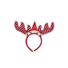 XMAS HEADBAND ASSORTED 2 COLORS 24,5X24,5CM - Image 2