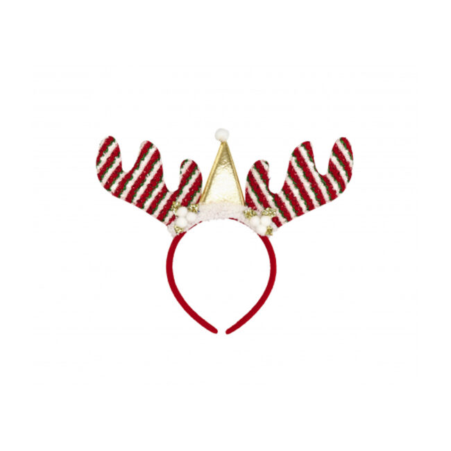 XMAS HEADBAND ASSORTED 2 COLORS 24,5X24,5CM - Image 3