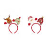 XMAS HEADBAND ASSORTED 2 COLORS 20,5X23CM