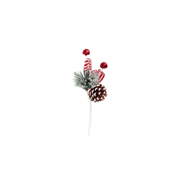 XMAS TWIG FOR DECOR. ASSORTED 4 MODELS 25.5CM - Image 3