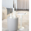SET OF THREE CANDLE HOLDER PRINZ BEIGE ASSORTED 3 SIZES - Image 2