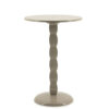 SIDE TABLE PRINZ TAUPE 37X37X55CM