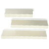 SET OF THREE WALL SHELF PRINZ BEIGE W(66X42X30)X14X4CM
