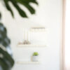SET OF THREE WALL SHELF PRINZ BEIGE W(66X42X30)X14X4CM - Image 2