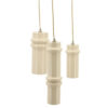 PENDANT LAMP CYLIN CLUSTER 3 36X36X27CM