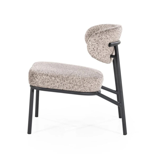 LOUNGE CHAIR JARI TAUPE 66X57X72CM - Image 3