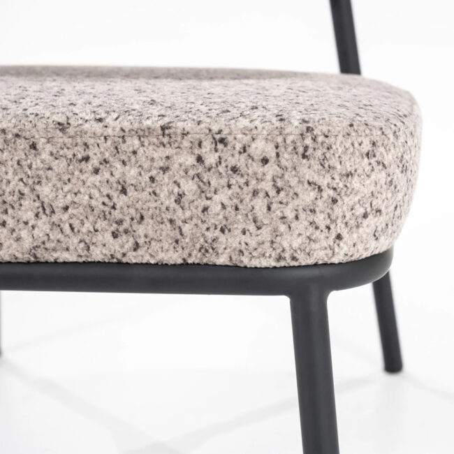 LOUNGE CHAIR JARI TAUPE 66X57X72CM - Image 4