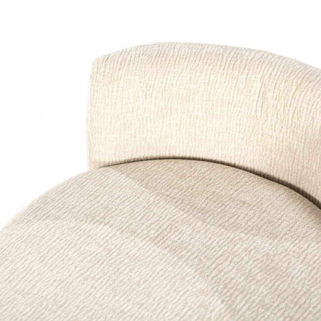 STOOL MARQUE BEIGE 43X48X63CM - Image 3