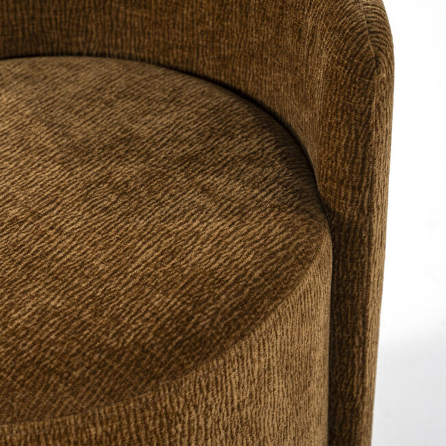 STOOL MARQUE MUSTARD 43X48X63CM - Image 3