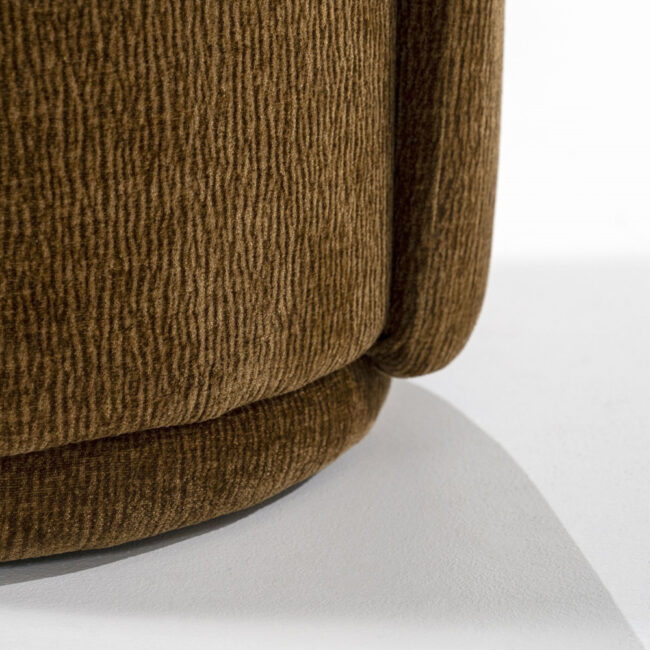 STOOL MARQUE MUSTARD 43X48X63CM - Image 4