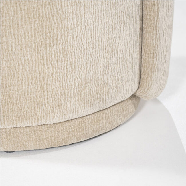STOOL MARQUE TAUPE 43X48X63CM - Image 4