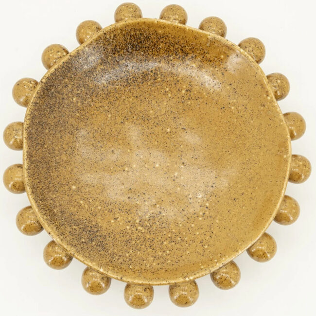 BOWL VIRO MUSTARD 35X35X9CM - Image 3
