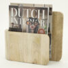 BOOK HOLDER YOMU NATURAL 29X8X25CM - Image 3