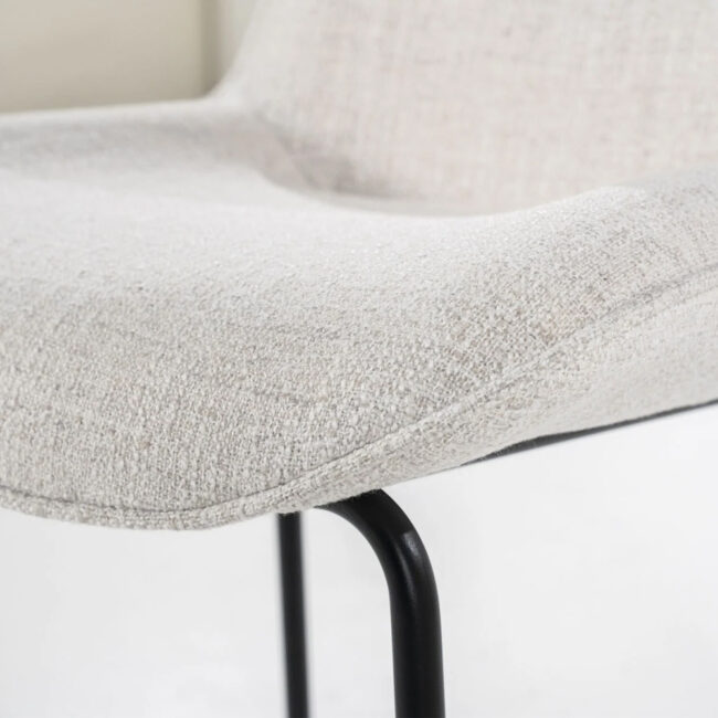 CHAIR BASE BEIGE 53X63X83CM - Image 3