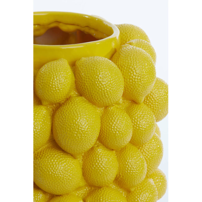 VASE LEMON YELLOW 23,5X33CM - Image 3