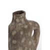 VASE CASINE DARK BROWN/CREAM 25X12X28CM - Image 2