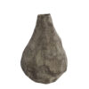 VASE MARZOKU DARK BROWN/CREAM 29X27X41,5CM