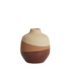 VASE YUMA CERAMICS SAND/TERRA 19X22,5CM