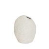 VASE KYANA CERAMICS CREAM/WHITE 17X20,5CM