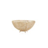 BOWL MURCIA ANTIQUE GOLD 30X13CM