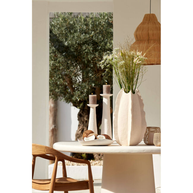 DISH ANZIO CREAM 44X43,5X7CM - Image 4